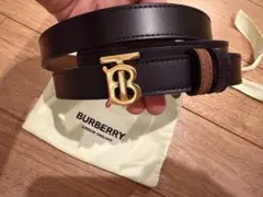 swag drip Burberry ベルト リバーシブル 確実正規品Burberry リバーシブルチェックTBベルトdrip swag - メルカリ