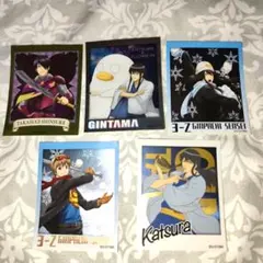 銀魂　メタルステッカー　桂　高杉　沖田