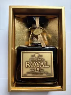 SUNTORY WHISKY ROYAL 15年 ゴールドラベル 箱付き - メルカリ