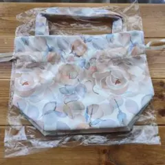 花柄トートバッグ