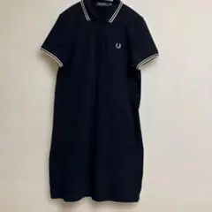 美品✴︎ FRED PERRY ポロシャツ ワンピース　半袖 UK10のサムネイル