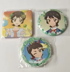 アイカツ！　神谷しおん　缶バッジ