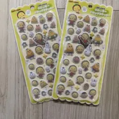 即日発送！こじこじ フロッキードロップステッカー 1個　コジコジ
