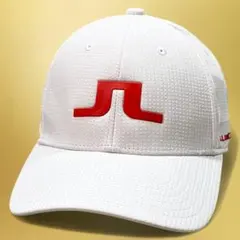 J.LINDEBERG ジェイリンドバーグ キャップ ホワイト ONE SIZE
