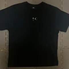 THUG CLUB Tシャツ ブラック　短丈