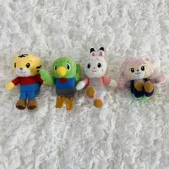 しまじろう マスコット ぬいぐるみ まとめ売り 4体