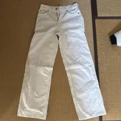 ユニクロ メンズ ホワイト ジーンズ デニム