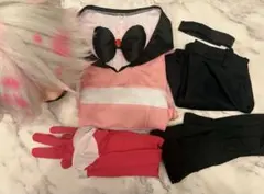 Angel Dust コスプレ衣装　ウィッグ付き⭐︎