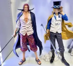 バンプレくじ PREMIUM ワンピース フィギュア　シャンクス　サボ