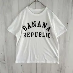 BANANA REPUBLIC バナナリパブリック ロゴTシャツ 白のサムネイル