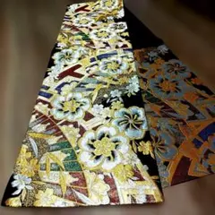№1の逸品&極美品【袋帯 佐賀錦 成人式 絹 帯 結婚式 訪問着 着物
