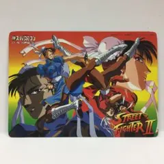 ストリートファイターの下敷き ストリートファイター 下敷き STREET FIGHTER 非売品 CAPCOM