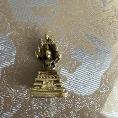 タイ 誕生日ブッダ 降魔印 ブッダ ミニ仏像 金属製 守護仏 - メルカリ