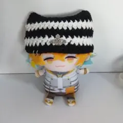 にじぱぺっと　ぬい帽子　ぬい服　ネコ耳　ニット帽 10cmぬい