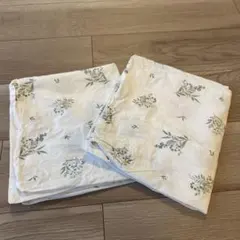 ZARA HOME ザラホーム　枕カバー　花柄　2枚のサムネイル