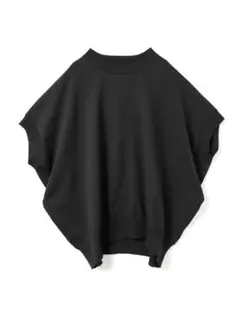 【美品】mizuiroind ミズイロインド コクーンワイドベスト ブラックのサムネイル