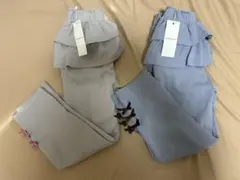 Lycee mine バックフリル裾リボンパンツ 120㎝ 2点セット