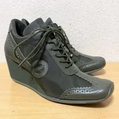 ★ほぼ未使用！NO NAME ノーネーム ウェッジソール スニーカー 36 ★