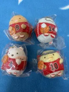 すみっコぐらし ゼビオ ぶらさげぬいぐるみとアクリルキーホルダー
