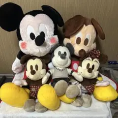 値下げラスト☆ミッキーぬいぐるみ　アミューズメント品