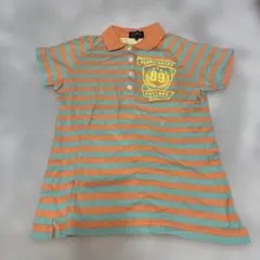 PEARLY GATES ストライプ 半袖ポロシャツ