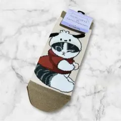 モフサンド　mofusand ぢゅの　サンリオ　モフサンド ソックス　ポチャッコ