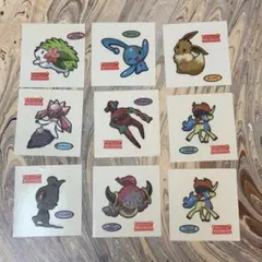 ポケモンデコキャラシール ポケモンパン 発売20周年記念