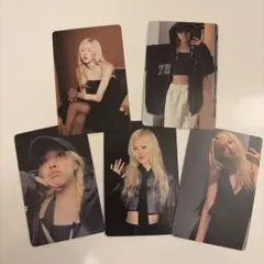 BLACKPINK　ロゼ　ROSE トレカ 韓国限定 5枚セット②