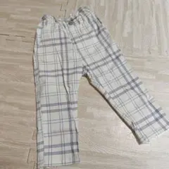 branshes ブランシェス チェック柄 マカロンパンツ 90cm ベビー