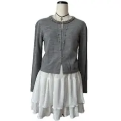 ノームコア　平成　平成レトロ　wishcore　カーディガン　平成ファッション