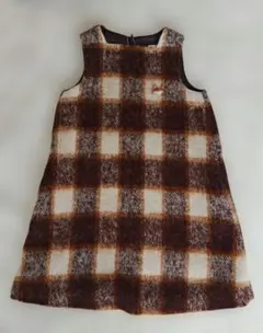 新品未使用Tartine et Chocolat 130　チェックワンピース