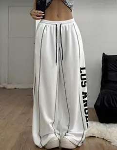 スウェットパンツ ワイドパンツ ルーズパンツ ストリート LOS ANGELES