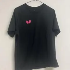 Butterfly 卓球 半袖Tシャツ ブラック Sサイズ