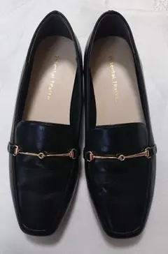 オリエンタルトラフィック ローファー 黒色 22.5cm