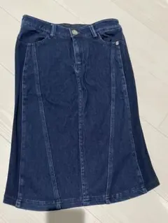 デニムタイトスカート　バラク