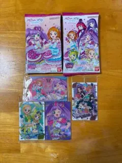 アイカツ プリパラ コラボ カード ウエハース メタリックプラカード