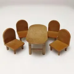 家具⑤シルバニアファミリー テーブルと椅子セット