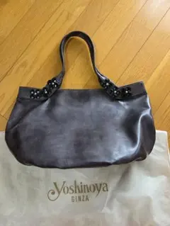 Yoshinoya GINZA ハンドバッグ フラワーモチーフ