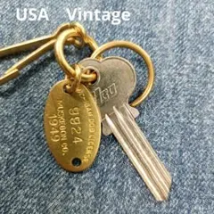 ドッグタグ キーホルダー