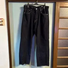 美品　EDWIN ワイドデニム