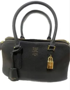 Samantha Thavasa サマンサタバサ ハンドバッグ ブラック 南京錠