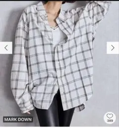 GYDA Trad comfort check シャツのサムネイル
