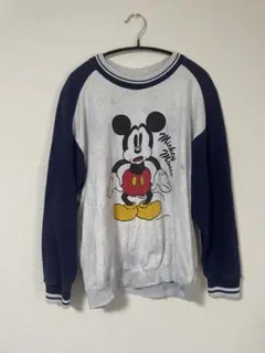 90s mickeyfamily ミッキーマウス スウェット トレーナー
