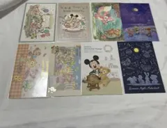 ディズニー　ポストカード　ダッフィー