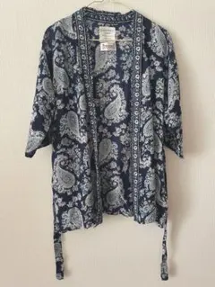 CIAOPANIC TYPY ペイズリー 羽織 105 カーディガン ネイビー