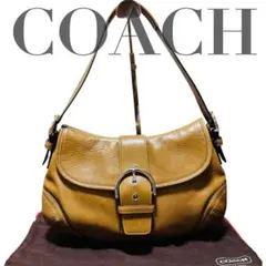 COACH Soho Leather Shoulder Bag y2k 9248