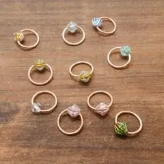 1/2 エキゾチック 「アラビアン」 ステッチマーカー 8　編み物マーカー