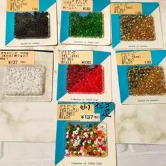 ビーズセット　TOHO マガ玉4mm 　7セット