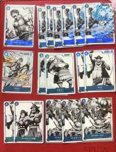 エース＆ニューゲート　スタートデッキ　パラレル　エース　マルコ　ジョズ　他17枚