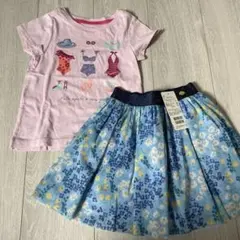新品　ケイトスペード　トドラー メドゥボーンチャイナチュールスカート　Tシャツ